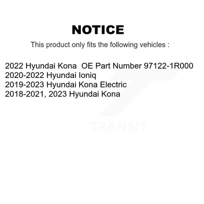 Filtre à air de cabine pour Hyundai Kona électrique Ioniq 54-WP10416