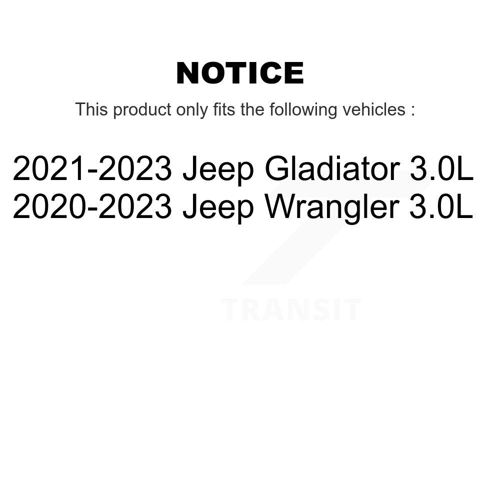 Filtre à air de cabine pour jeep Wrangler Gladiator 3.0L 54-WP10606