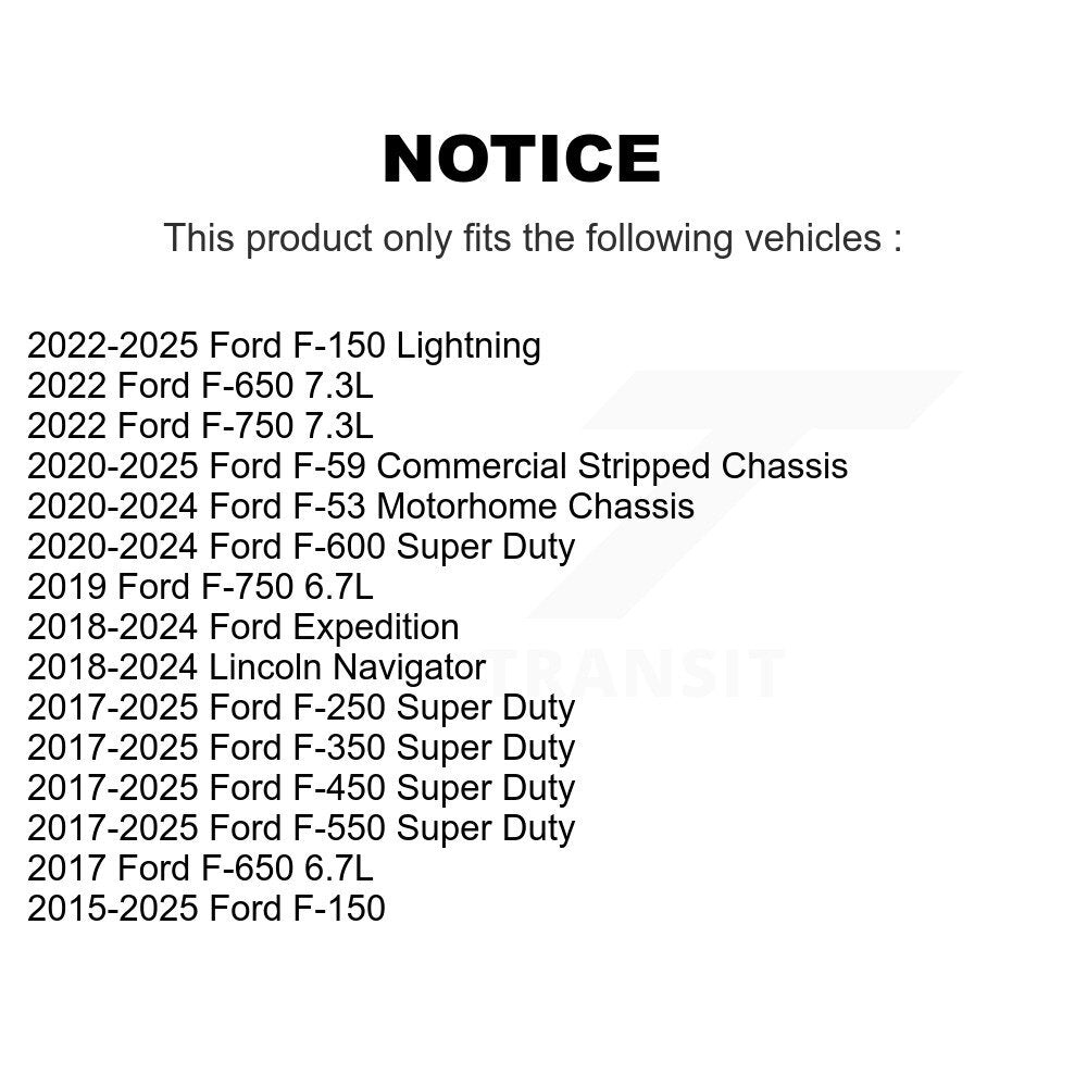 Filtre d'air de cabine pour Ford F-150 F-350 Super Duty F-250 Expedition Lightning F-53