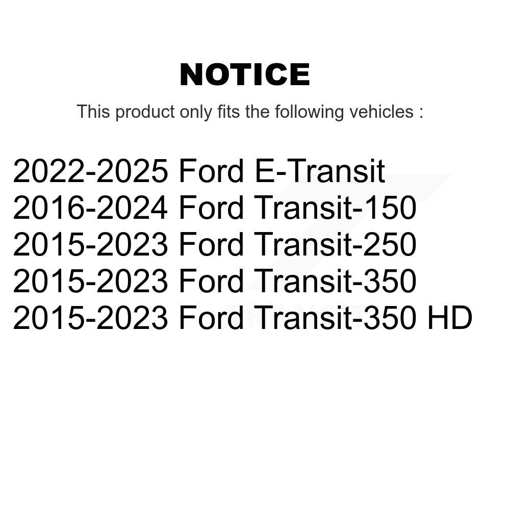 Filtre d'air de cabine pour Ford Transit-250 Transit-150 Transit-350 HD Transit électronique