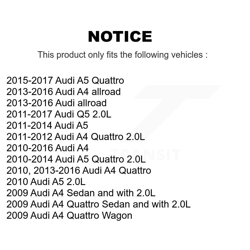 Filtre à air pour Audi Q5 A4 Quattro A5 allroad 57-49043