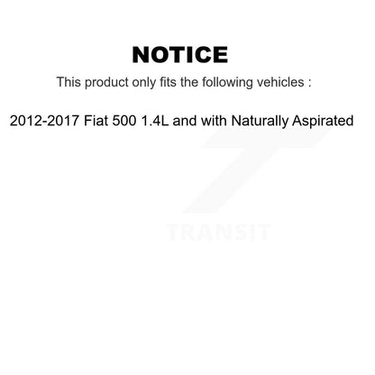 Filtre à air pour Fiat 500 2012-2017 1,4 L à aspiration naturelle 57-49048