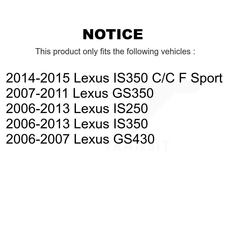 Filtre à air pour Lexus IS250 IS350 GS350 GS430 57-49146