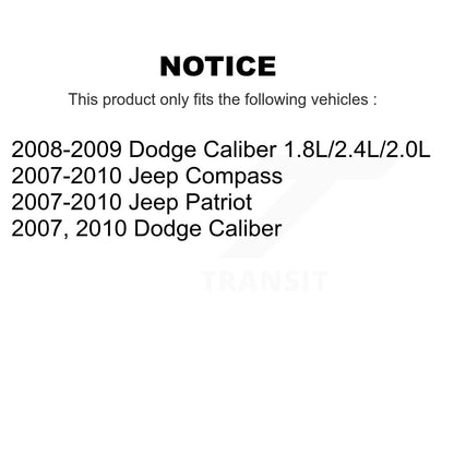 Filtre à air pour Jeep Dodge Caliber Patriot Compass 57-49192