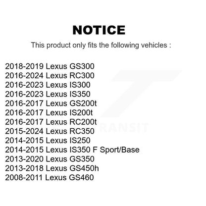 Filtre à Air pour Lexus IS300 IS350 IS250 GS350 RC350 RC300 IS200t GS450h GS300