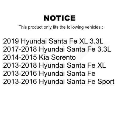 Filtre à air pour Hyundai Santa Fe Sport Kia Sorento XL 57-49670