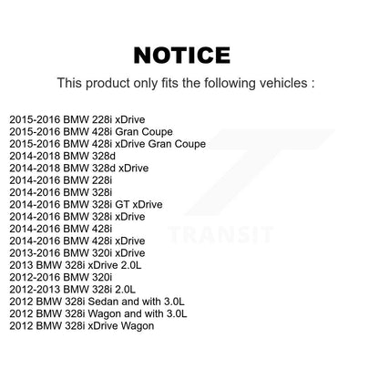 Filtre à Air pour BMW 328i xDrive 320i 428i 328d 228i Gran Coupé GT 57-WA10005