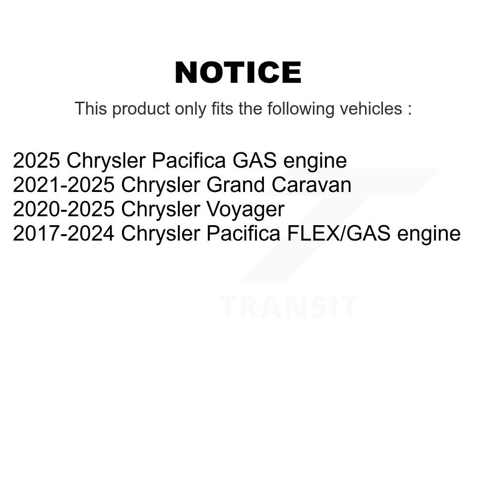 Filtre à air pour Chrysler Pacifica Grand Caravan Voyager 57-WA10649