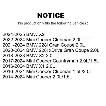 Filtre à air pour Mini BMW Cooper X1 Countryman X2 Clubman 228i xDrive Gran Coupé