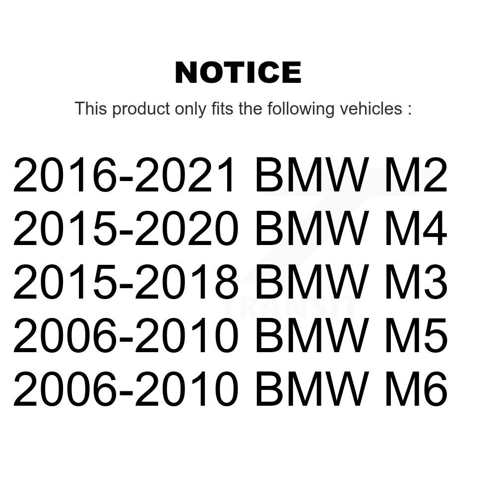 Roulement arrière pour BMW M4 M2 M3 M5 M6 70-512355