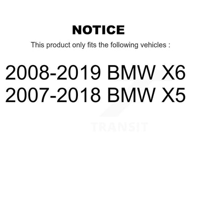Ensemble de roulement de roue arrière pour BMW X5 X6 70-512361