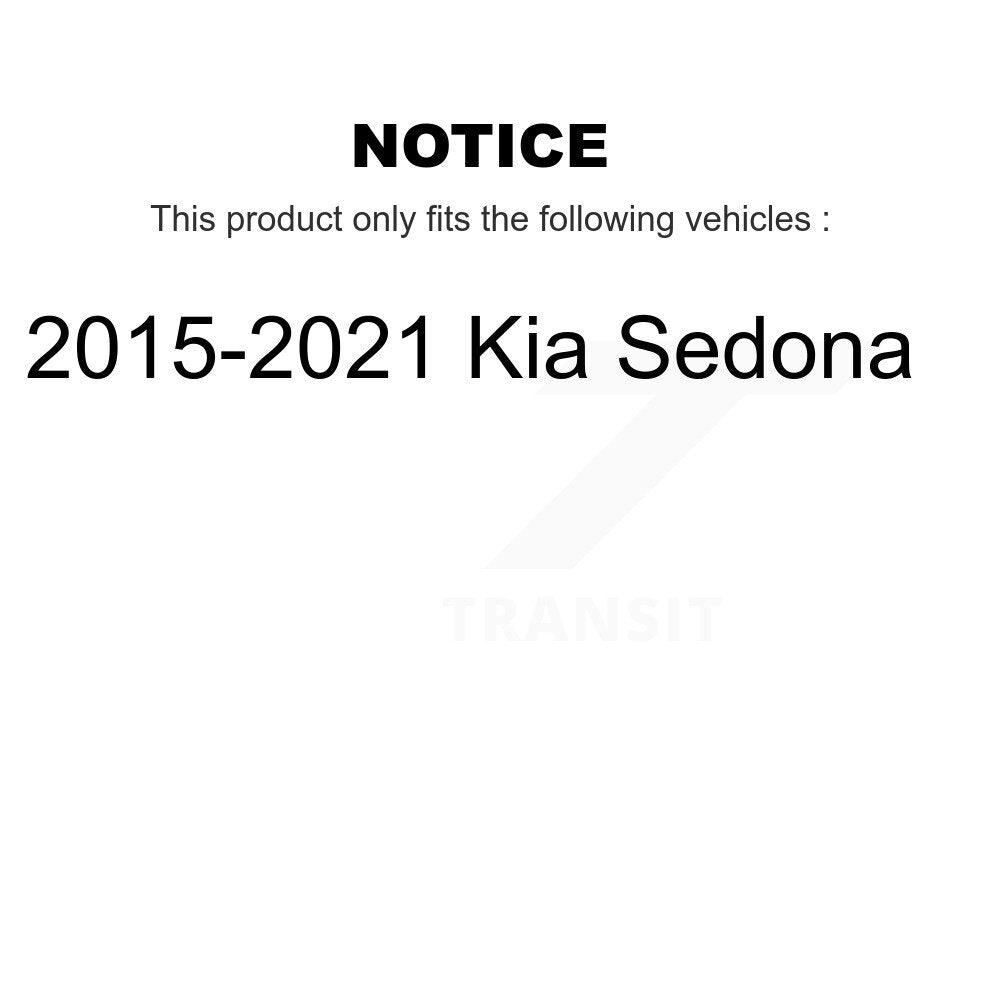 Ensemble de moyeu de roulement de roue arrière pour Kia Sedona 2015-2021 70-512556