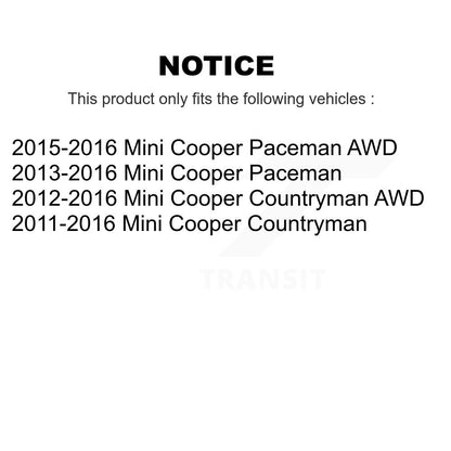 Ensemble de moyeu de roulement de roue pour Mini Cooper Countryman Paceman 70-512573