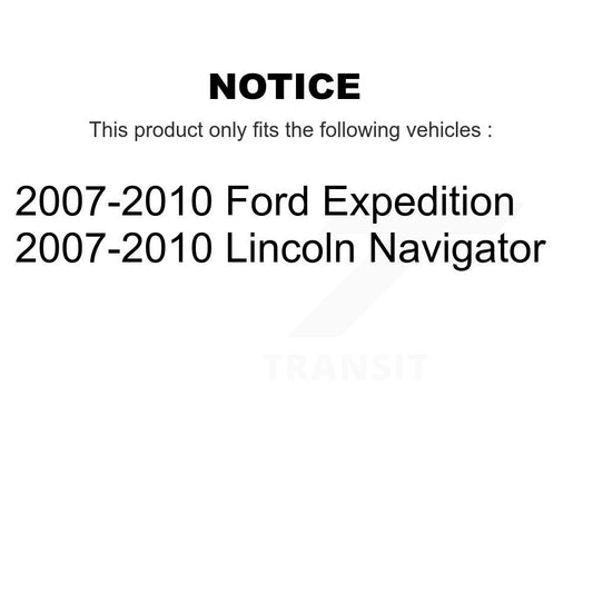 Ensemble de moyeu de roulement de roue arrière pour Ford Expedition Lincoln Navigator 2007 – 2010