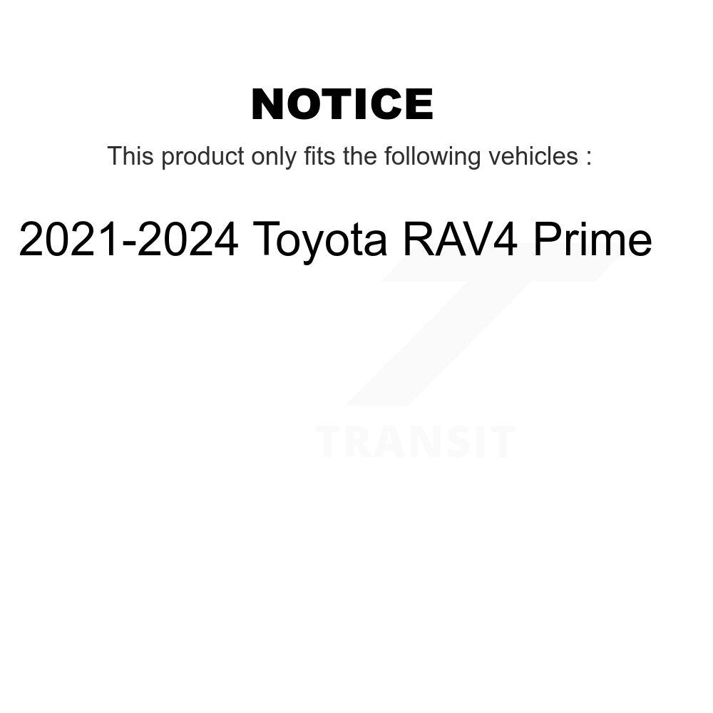 Roulement avant Hub Assemblage pour 2021-2024 Toyota RAV4 Prime 70-KH4005