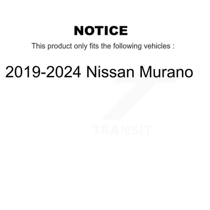 Ensemble de moyeu de roulement de roue avant gauche pour Nissan Murano 2019 – 2024 70-KH7001
