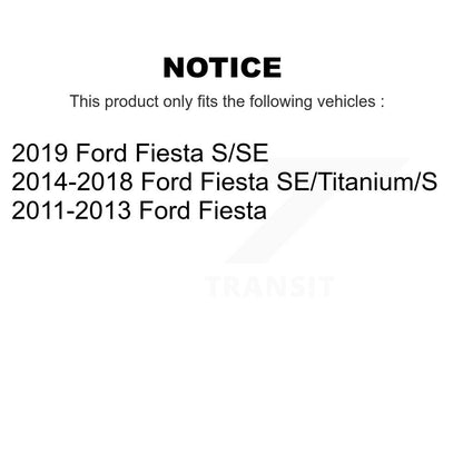 Ensemble de rotule de bras de commande de Suspension inférieure avant droite pour Ford Fiesta