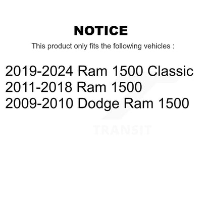 Ensemble de rotule de bras de commande de Suspension supérieure avant gauche pour Ram 1500 Classi