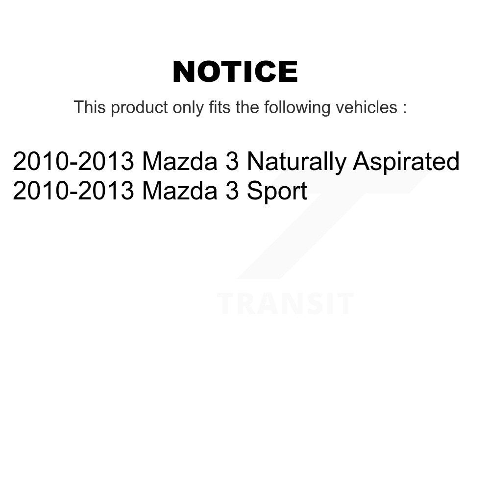 Ensemble de rotule de bras de commande de Suspension inférieure avant droite pour Mazda 3 Sport