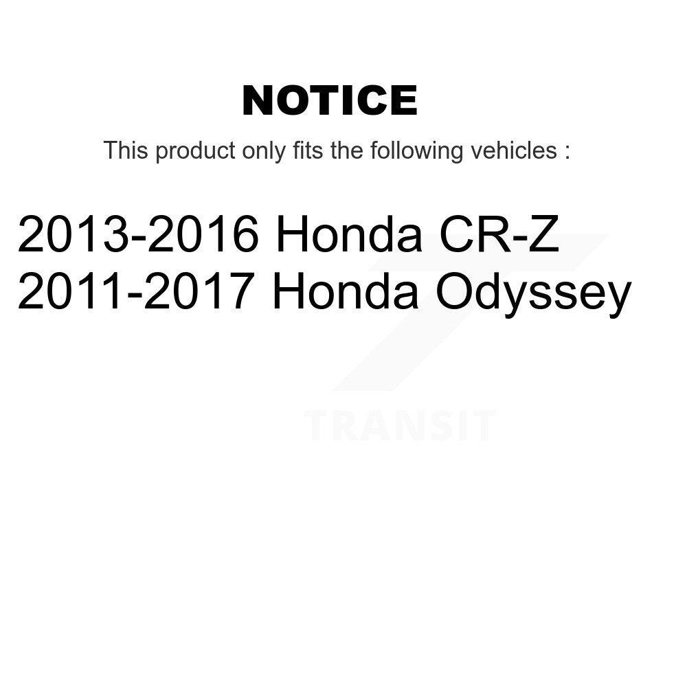 Ensemble de rotule de bras de commande de Suspension inférieure avant gauche pour Honda Odyssey
