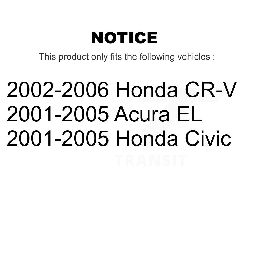 Extrémité de biellette de direction extérieure avant pour Honda Civic CR-V Acura EL 72-ES3581