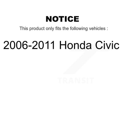 Extrémité de biellette de direction extérieure avant droite pour Honda Civic 2006-2011 72-ES800373