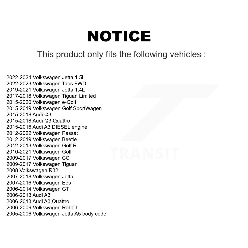 Extrémité de biellette de direction extérieure avant droite, pour Volkswagen Jetta Golf Tiguan Passat