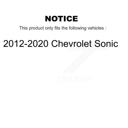 Extrémité de biellette de direction extérieure avant pour Chevrolet Sonic 2012-2020 72-ES800929