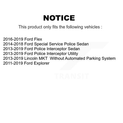 Extrémité de biellette de direction extérieure avant pour utilitaire d'intercepteur de police Ford Explorer