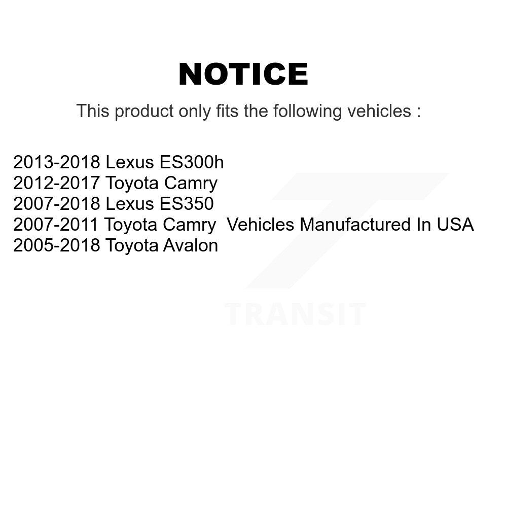 Rotule de Suspension inférieure avant droite pour Toyota Camry Lexus ES350 Avalon