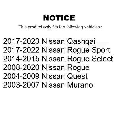 Rotule de Suspension inférieure avant, pour Nissan Rogue Sport Qashqai Murano Quest