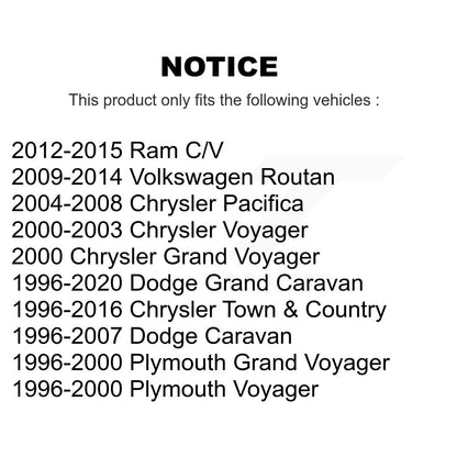 Kit de liaison de barre stabilisatrice de Suspension avant, pour Dodge Grand Caravan Chrysler Town