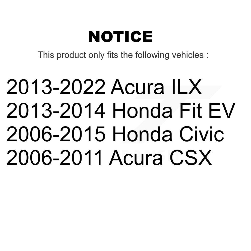 Kit de liaison de barre stabilisatrice de Suspension arrière gauche, pour Honda Civic Acura ILX Fit CSX