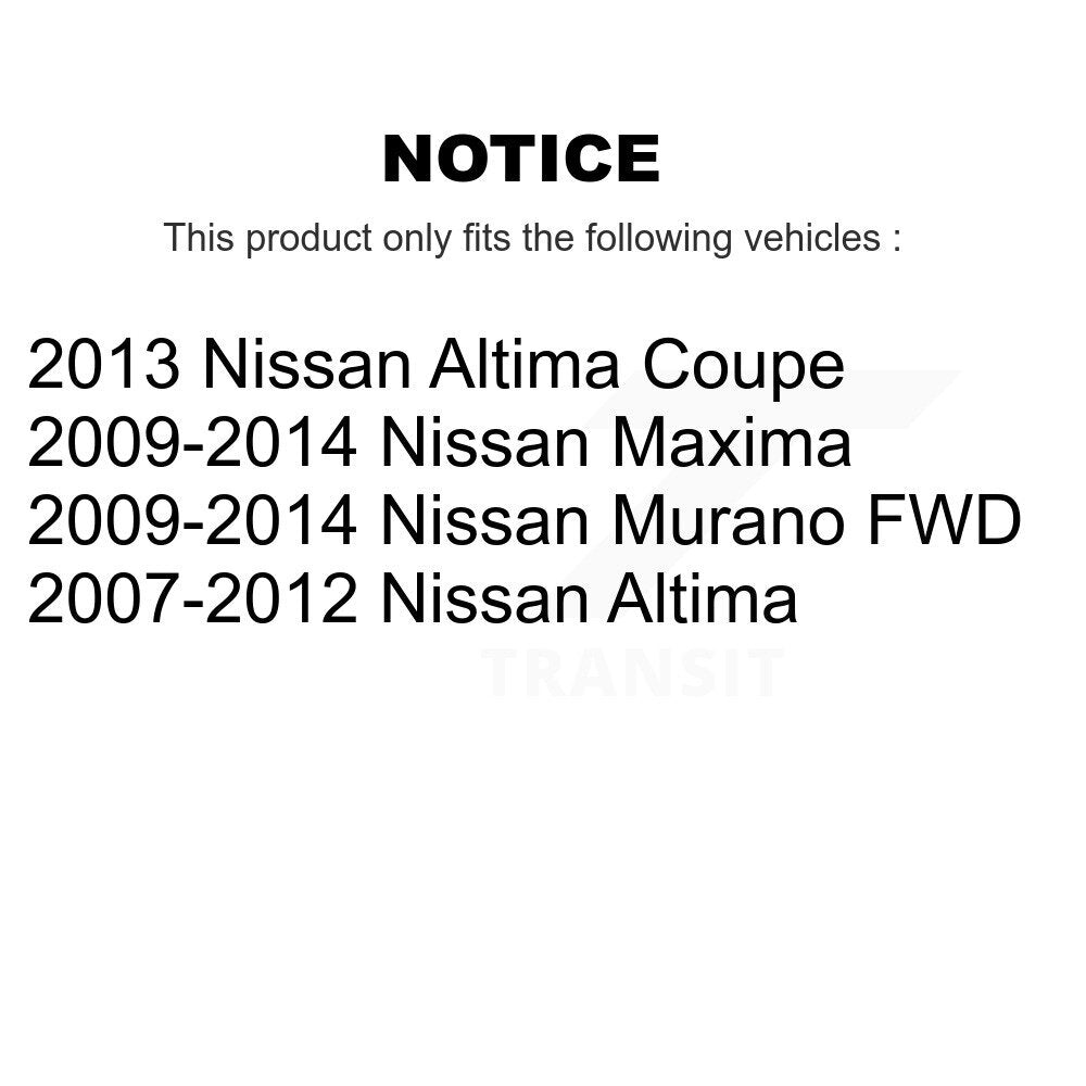 Kit de lien de barre stabilisatrice de Suspension arrière droite pour Nissan Altima Murano Maxima