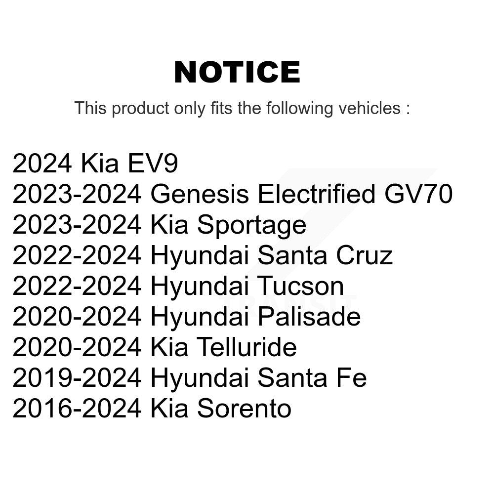 Kit de liaison de barre stabilisatrice de Suspension avant, pour Hyundai Kia Sorento Tucson Santa F