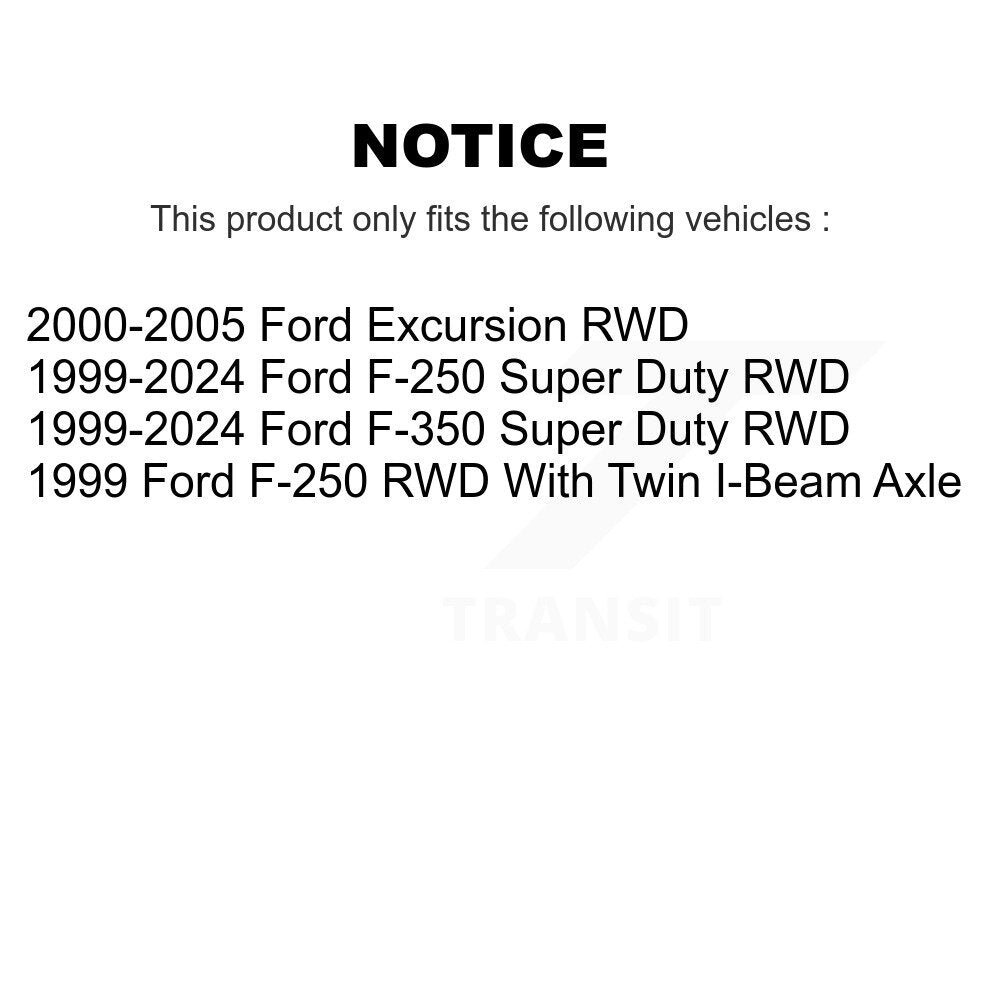 Joint à rotule de Suspension supérieure avant, pour Ford F-350 Super Duty F-250 Excursion RWD