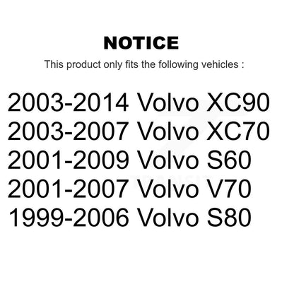 Kit de liaison de barre stabilisatrice de Suspension avant, pour Volvo XC90 S60 XC70 V70 S80