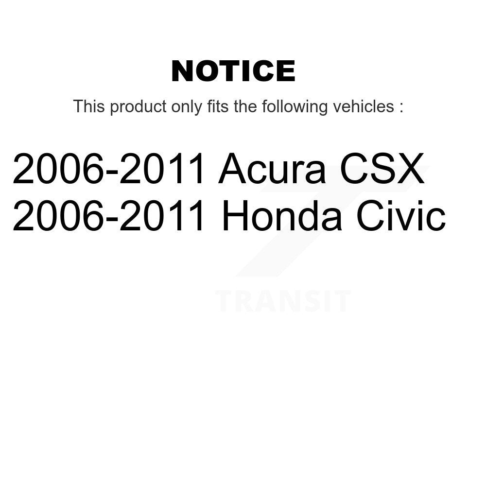 Kit de liaison de barre stabilisatrice de Suspension avant gauche, pour Honda Civic Acura CSX