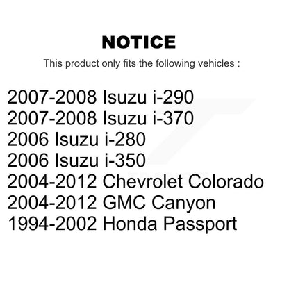 Rotule de Suspension inférieure avant, pour Chevrolet Colorado GMC Canyon Honda Isuzu