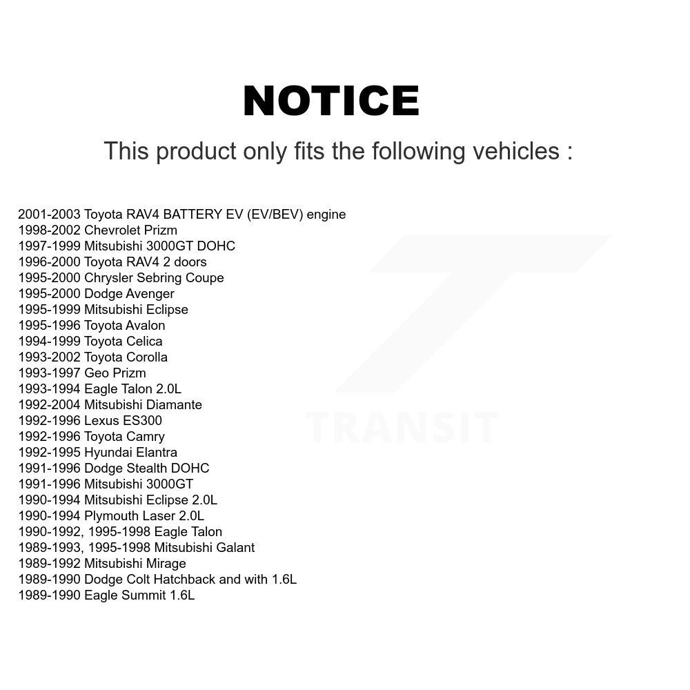 Kit de liaison de barre stabilisatrice de Suspension, pour Toyota Corolla RAV4 Camry Chrysler Dodge