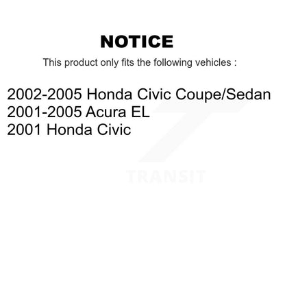 Rotule de Suspension inférieure avant pour Honda Civic Acura EL 72-K90332