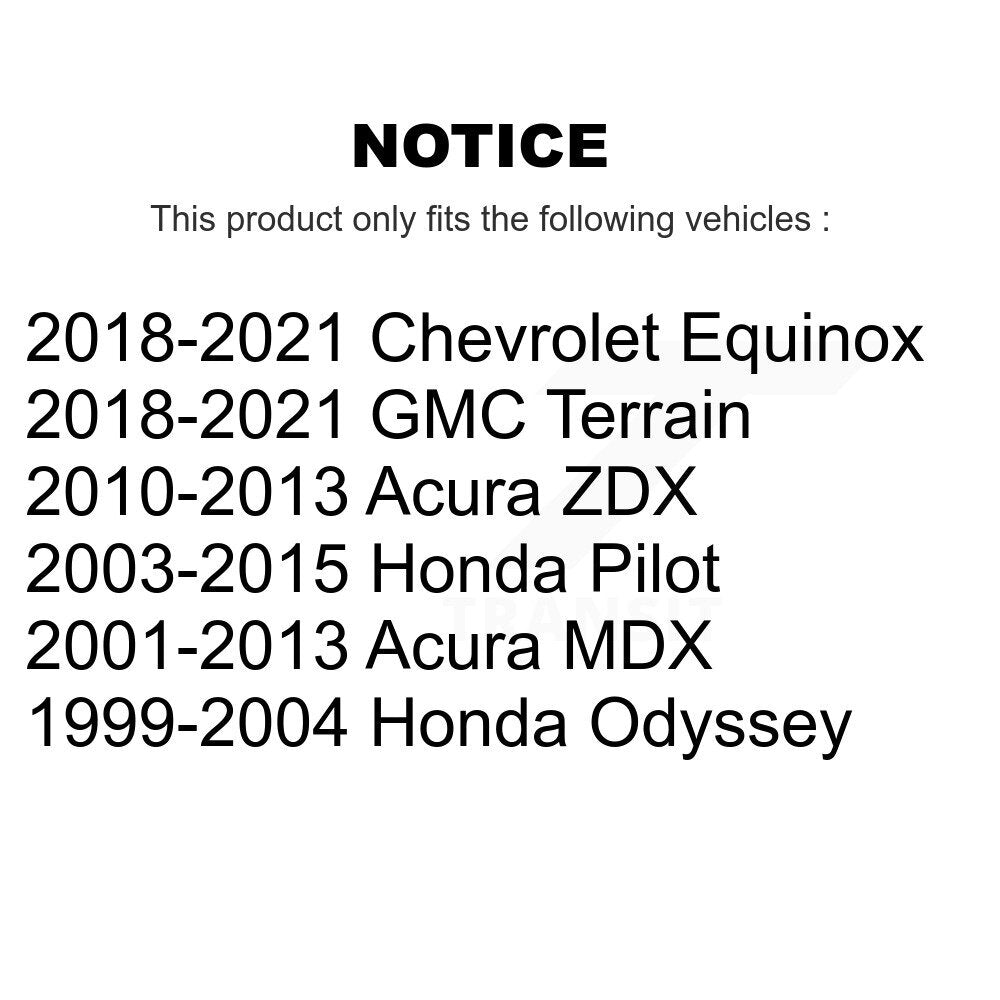 Kit de liaison de barre stabilisatrice de Suspension avant, pour Honda Chevrolet Equinox Pilot Acur
