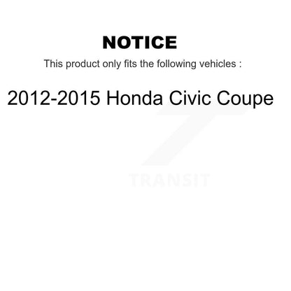 Support de jambe de force de suspension avant pour Honda Civic Coupé 2012-2015 73-902011