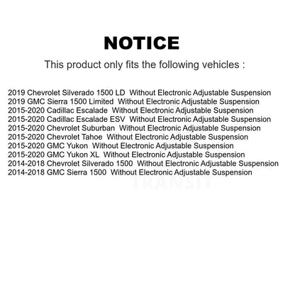 Support de jambe de force de Suspension avant, pour GMC Chevrolet Sierra 1500 Silverado Tahoe Yuko