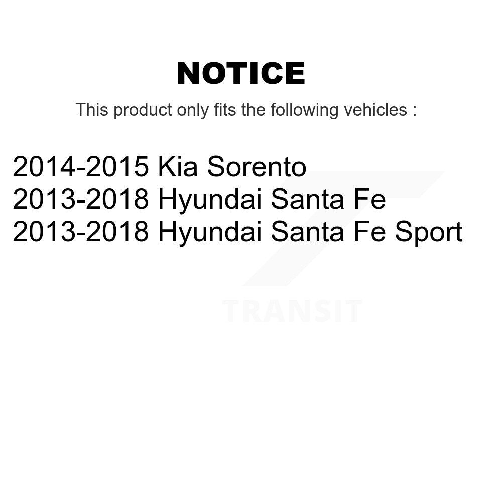 Support de jambe de force de Suspension avant, pour Hyundai Santa Fe Sport Kia Sorento 73-902112
