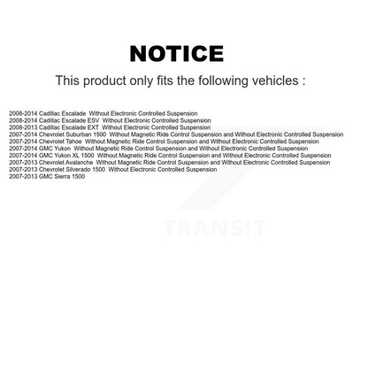Support de jambe de suspension avant pour Chevrolet GMC Sierra 1500 Silverado Avalanche