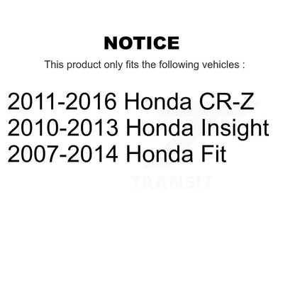 Kit de quincaillerie de jambe de force de Suspension avant, pour Honda Fit Insight CR-Z 73-906965