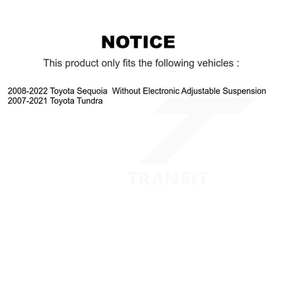 Support de jambe de suspension avant pour Toyota Tundra Sequoia 73-907923