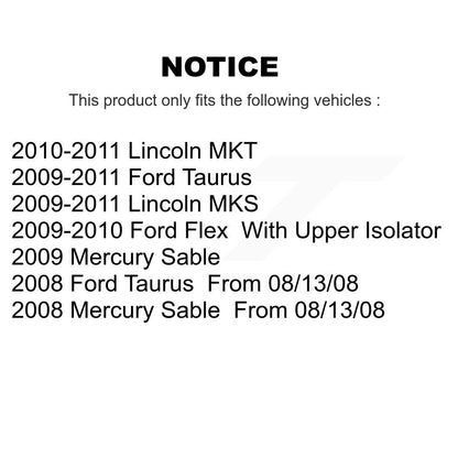 Support de suspension avant pour Ford Taurus Flex Lincoln MKS MKT Mercury Sable