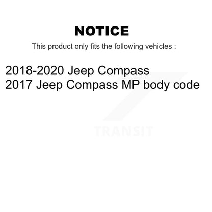 Support de jambe de suspension avant pour Jeep Compass 73-TQ5893